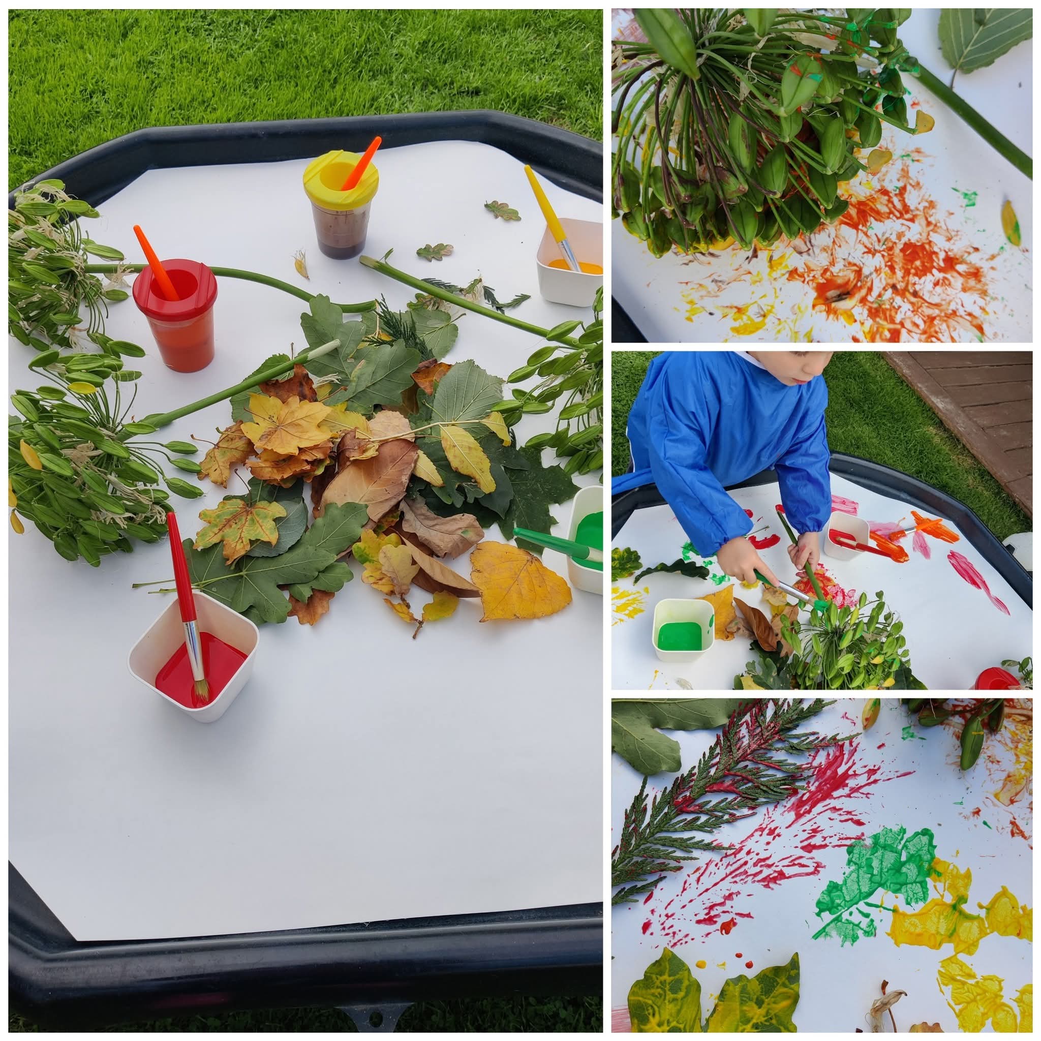 Activity photo — mark making