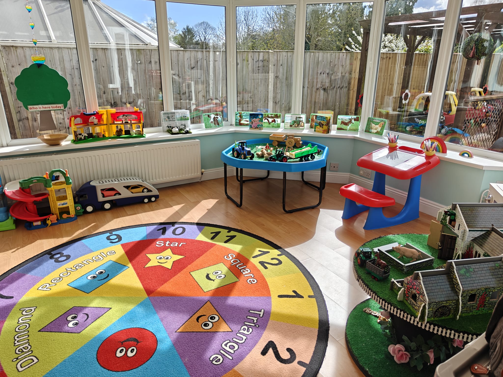 Setting photo — garden